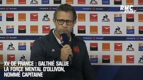 XV de France : Galthié salue la force mental d’Ollivon, nommé capitaine