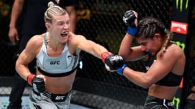 Manon Fiorot contre Tabatha Ricci lors de son deuxième combat UFC en juin 2021