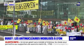 Bugey: les antinucléaires mobilisés à Lyon