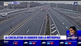 Couvre-feu: la circulation se densifie sur la métropole lyonnaise, mais le trafic reste fluide
