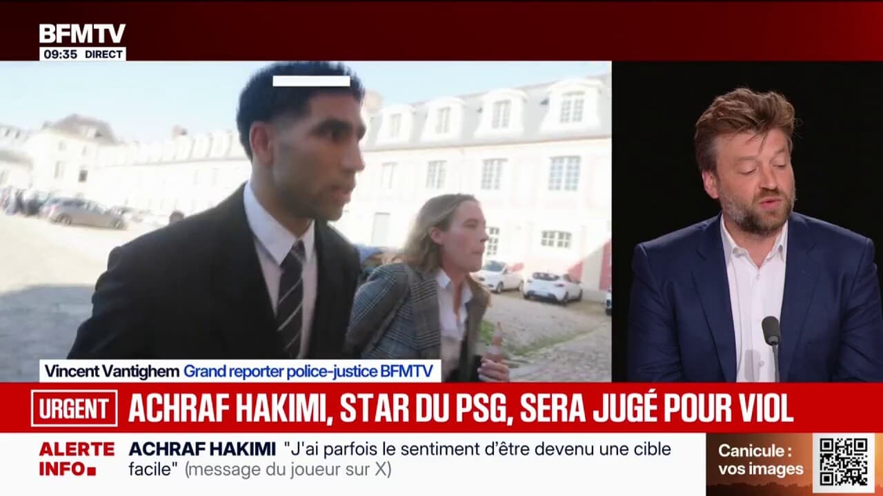 Versailles Temyiz Mahkemesi, Achraf Hakimi'nin Tecavüz Davasında Yargılanmasını Onayladı