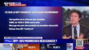 Retraites, Smic, blocage des prix: les promesses du Nouveau Front populaire sont-elles réalisables?