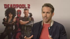 Deadpool 2 : "J'adore ce personnage, j'aime travailler son univers si bizarre", raconte l'acteur Ryan Reynolds