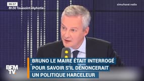 Harcèlement sexuel: Le Maire refuse de dénoncer... avant de rétropédaler