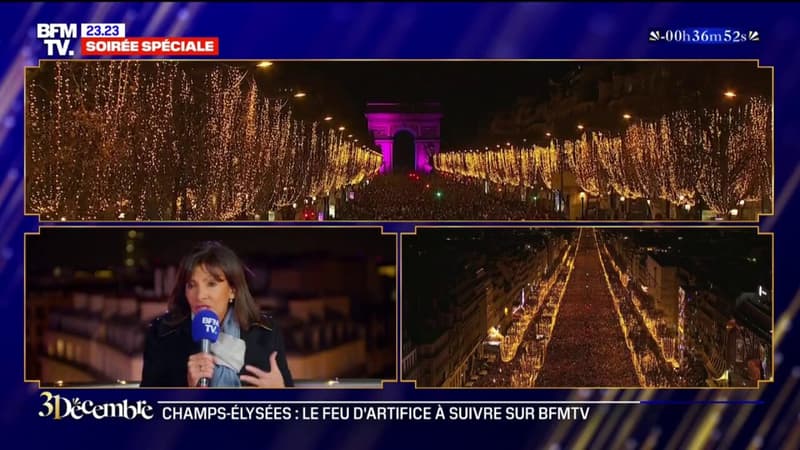 Feu d’artifice du Nouvel An sur les Champs-Élysées: il y aura « une grande part de chansons françaises », affirme Anne Hidalgo