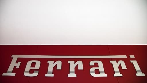 Le logo de la marque Ferrari