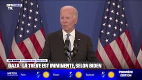 Un accord de trêve à Gaza est "sur le point" d'être conclu annonce Joe Biden