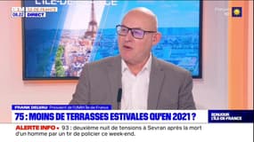 Paris: Frank Delvau, président de l’UMIH IDF, explique la conséquence de la baisse du nombre de terrasses estivales cette année