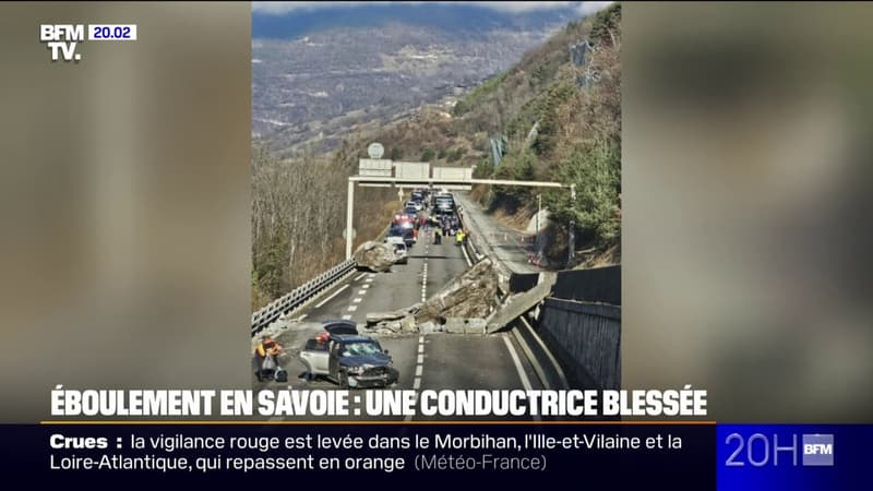 Éboulement en Savoie, reprise du trafic sur la RN90: ce que l'on sait