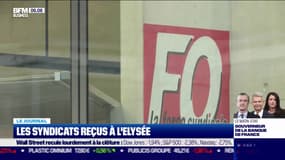 Les syndicats reçus à l'Elysée