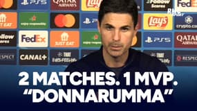 PSG 2-1 Arsenal : "On méritait mieux" estime Arteta qui félicite... Donnarumma