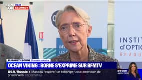 Ocean Viking: "On souhaite que ces migrants aient un statut de demandeurs d'asile", affirme Élisabeth Borne