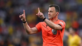 Felix Zwayer lors de Pays-Bas-Roumanie, le 2 juillet 2024