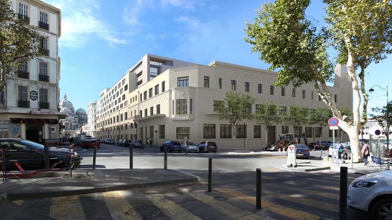 Selon Le Figaro, le projet "Castel" verra le jour au sein de l'ex-siège de la SNCM.