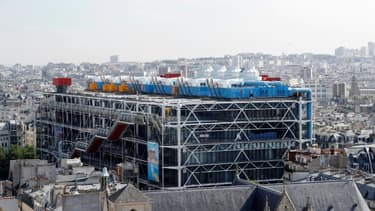 Le Centre Georges Pompidou, le 7 juillet 2017