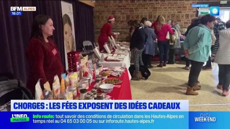 Hautes-Alpes: le succès du 7e salon des Fées de Chorges avant les fêtes de Noël