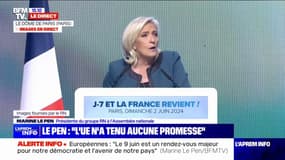 Marine Le Pen: "Emmanuel Macron ne respecte pas votre avis, car il ne vous respecte pas"