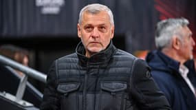 Bruno Genesio le 9 novembre 2023 au Roazhon Park