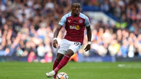 Moussa Diaby, l'attaquant d'Aston Villa, le 24 septembre 2023