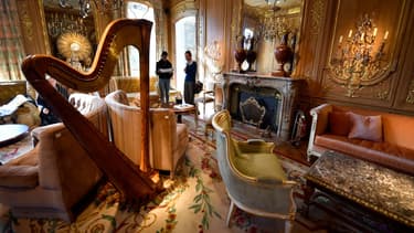 Pour cette vente, Artcurial s'est transformée pour l'occasion en réplique du Ritz.