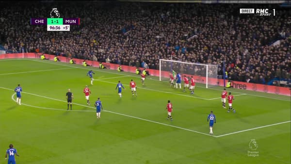 Rudiger's failed volley Rudiger's failed volley