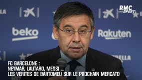 Barça: Neymar, Lautaro, Messi... les vérités du président du club pour le mercato