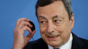 Le chef du gouvernement italien Mario Draghi