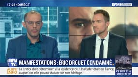 Khéops Lara: "Aujourd'hui Éric Drouet est condamné pour avoir déposé une bougie place de la Concorde et vouloir aller diner après avec des gilets jaunes"