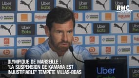 OM : "La suspension de Kamara est injustifiable" tempête Villas-Boas