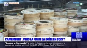 Vers la fin de la boîte en bois des camemberts? 