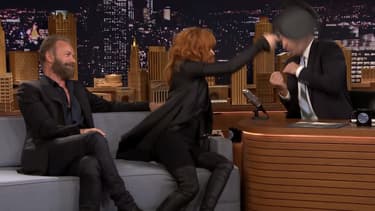 Mylène Farmer, le 4 décembre 2015 sur NBC