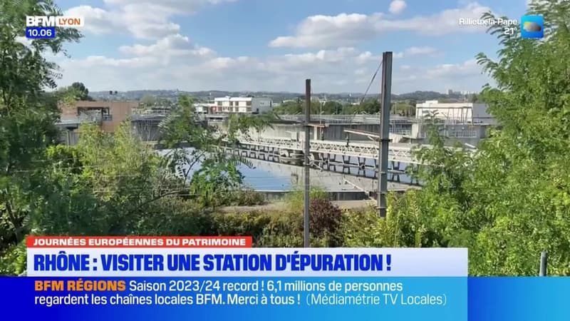 Journées du patrimoine: visiter une station d'épuration dans le Rhône (1/1)