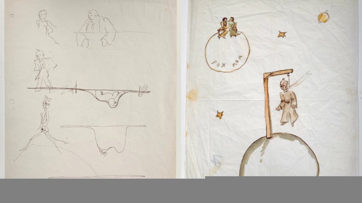 Des dessins de Saint-Exupéry Des dessins de Saint-Exupéry