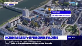 Seine-Maritime: 41 personnes évacuées en raison d'un incendie à Elbeuf