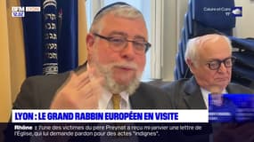 Lyon: le grand rabbin européen en visite