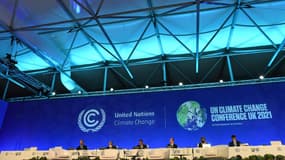 Séance plénière de la COP26 à Glasgow, en Ecosse, le 12 novembre 2021