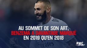 Au sommet de son art, Benzema a déjà davantage marqué en 2019 qu'en 2018