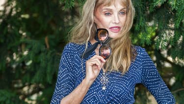 Arielle Dombasle en août 2018, à Angoulême.