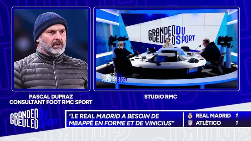 Liga : "Le Real Madrid a besoin de Mbappé en forme… mais aussi de Vinicius", assure Dupraz