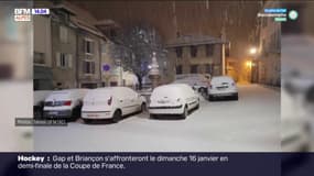 Hautes-Alpes: la neige est de retour