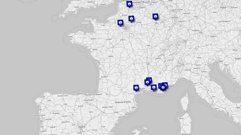 Quel est le bilan dans les 11 villes estampillées "Bleu Marine" ?