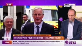 "Choc fiscal" préparé par Michel Barnier: comment faire pour économiser 18 milliards d'euros?