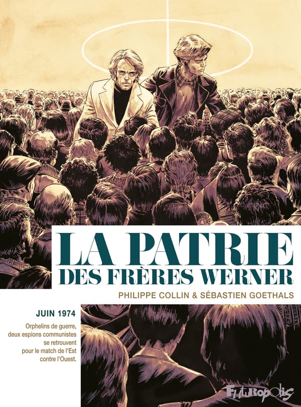 La couverture de la BD "La Patrie des Frères Werner"