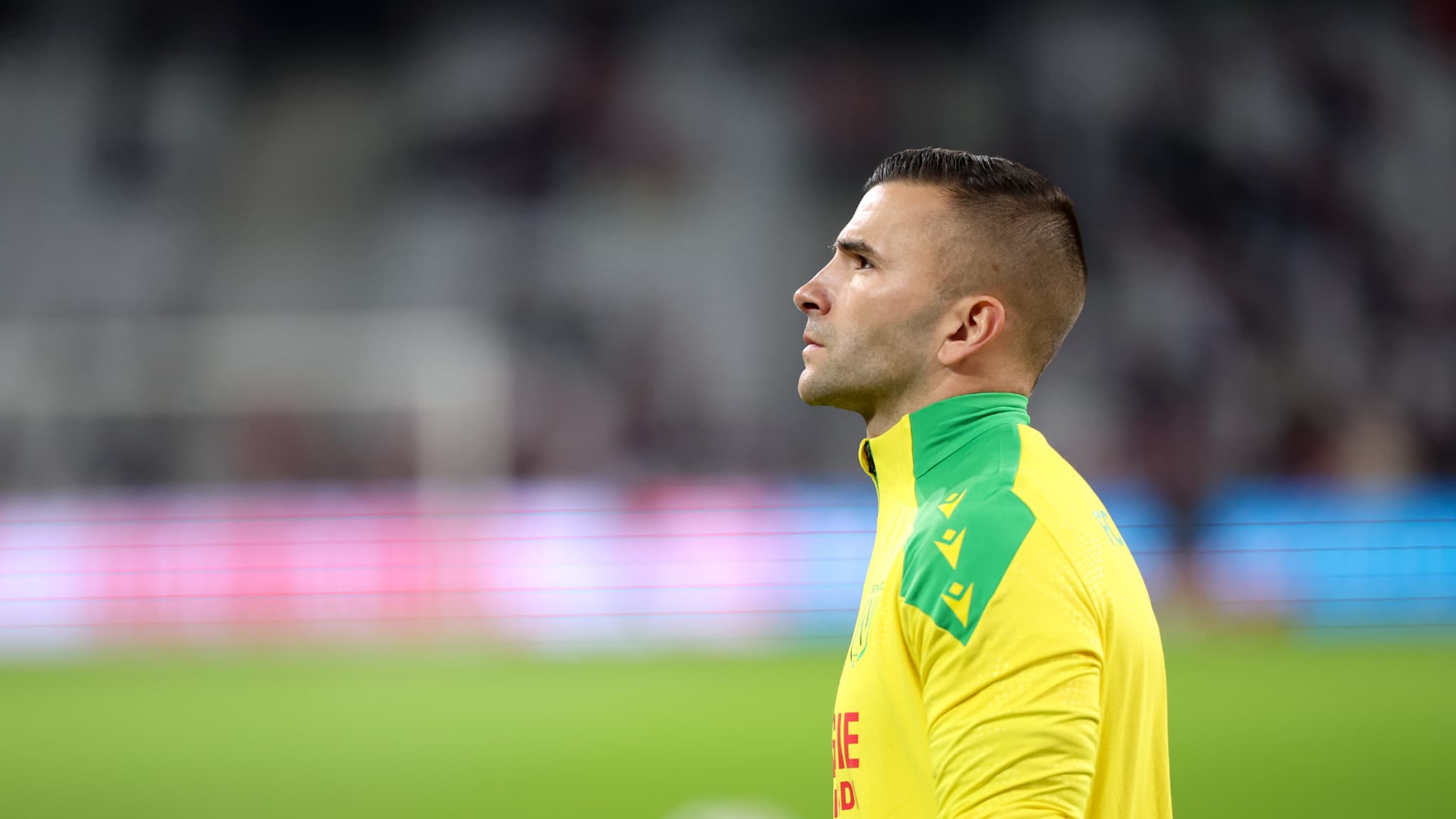 Premier match d'Anthony Lopes face à Lille. 