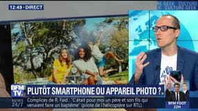 Pour les vacances, smartphone ou appareil photo ?