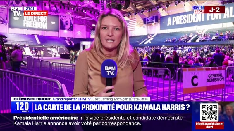 Élections américaines: Kamala Harris à l'assaut du vote des femmes