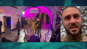 Le chanteur ukrainien Taras, du groupe Antytila, qui a chanté avec Bono dans le métro de Kiev.