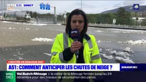 Episode neigeux: environ 50 personnes mobilisées sur l'A51