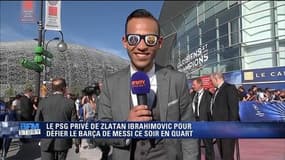 Ligue des Champions: les incroyables lunettes des supporters du PSG en attendant le Barça