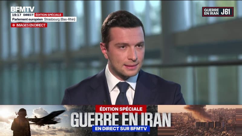 Jordan Bardella estime que "la réponse d'Israël (au Hezbollah) doit être proportionnée"